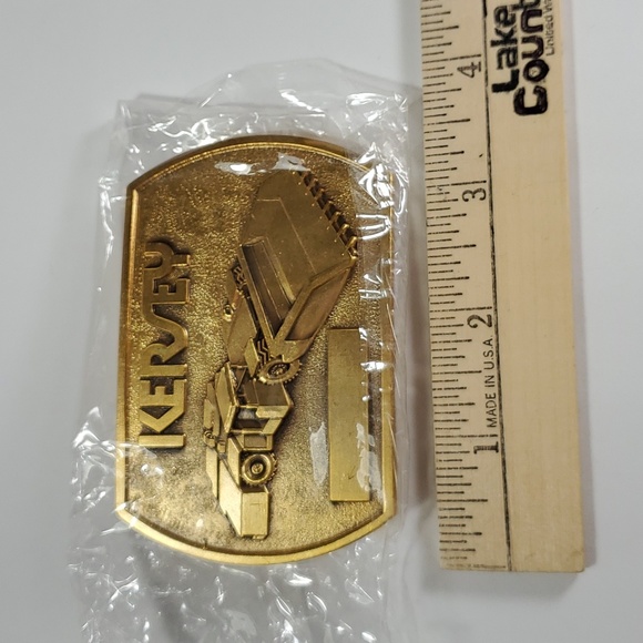 VINTAGE Kersey Equipment Belt Buckle - Picture 3 of 3